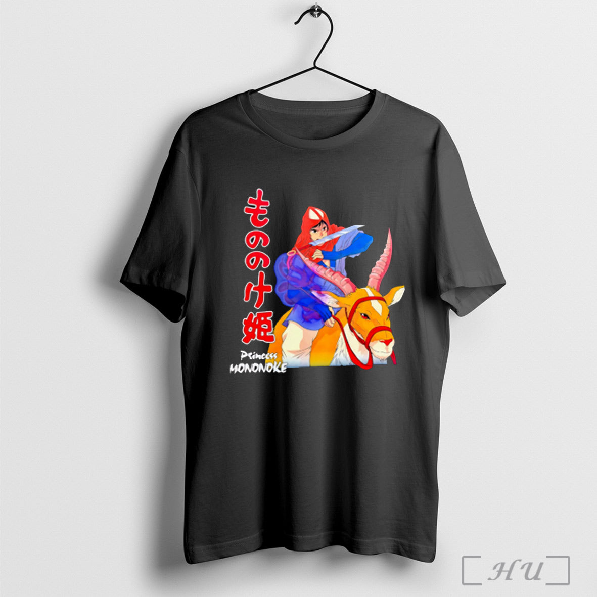 Princess Mononoke Riding Deer T Shirts