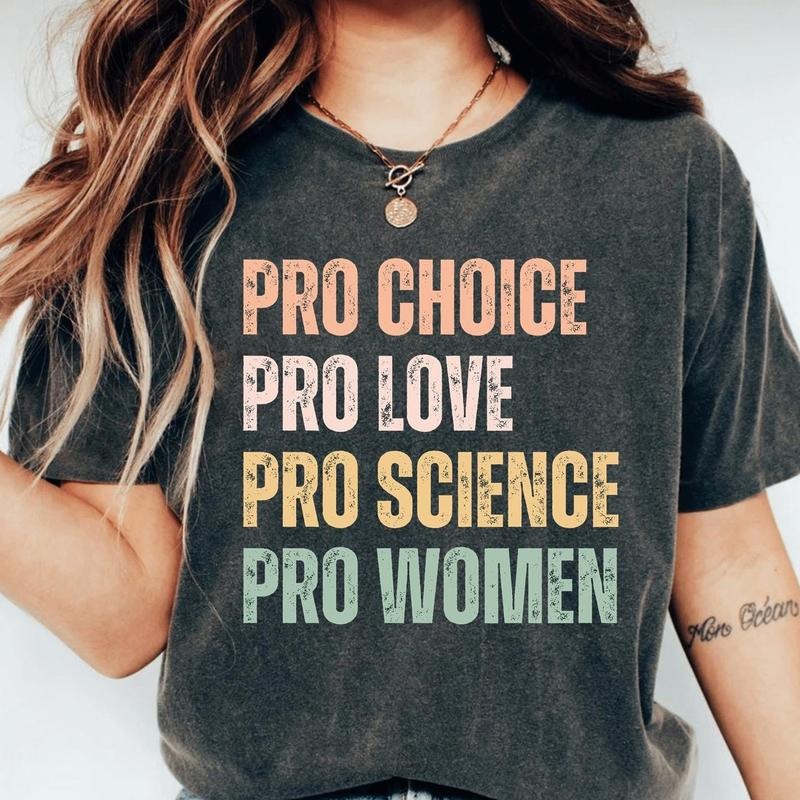 Pro Choice Women Rights Shirt, Feminist Shirt, Women's Rights, Patriarchy T-shirt, LGBTQ Pride Activist Social Justice...