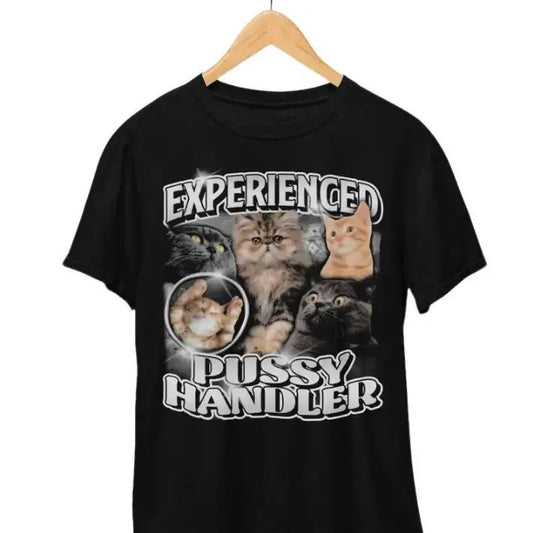 Professional Cat Handler Naughty T-Shirt, Funny Shitpost Shirt Hoodie, Sweatshirt | InkThreadWorks.com