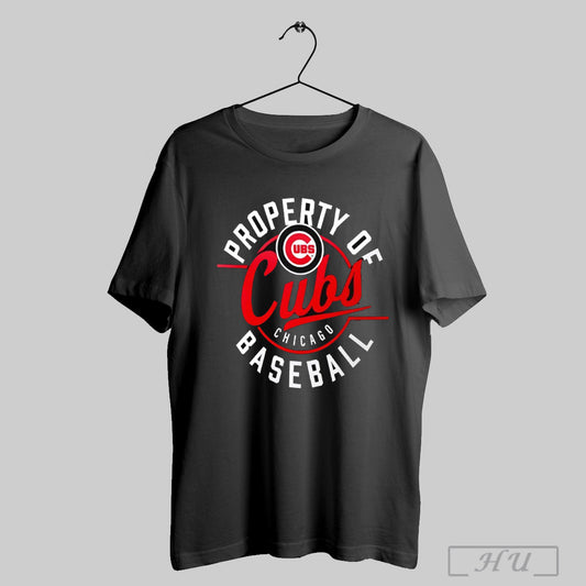 Property Of Chicago Cubs Baseball T Shirts