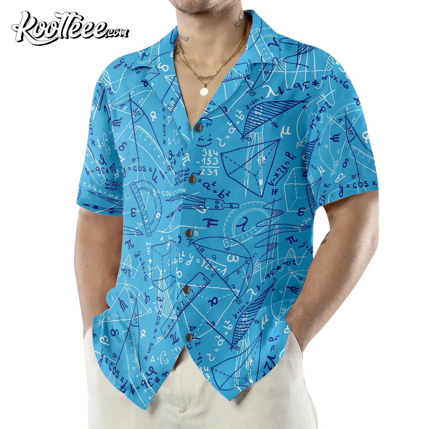 Proud To Be A Math Teacher Hawaiian Shirt