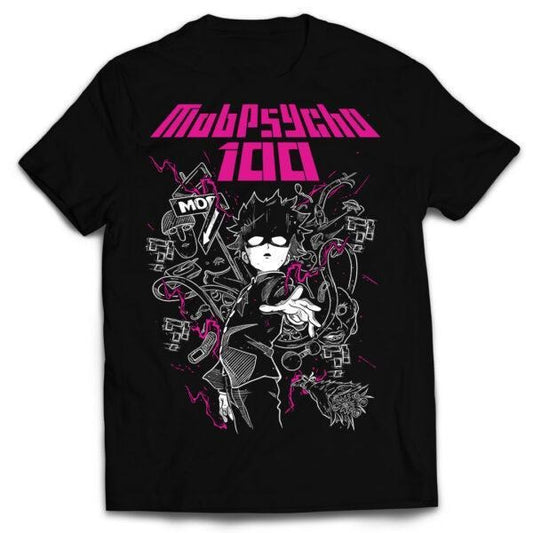 Psycho T-Shirt, Shigeo Kageyama T-Shirt,Mob Psycho 100 T-Shirt,Dimple, Mob, Anime T-shirt Gift For Fan, Anime T-Shirt, Anime Lover Gift, Unisex Shirt