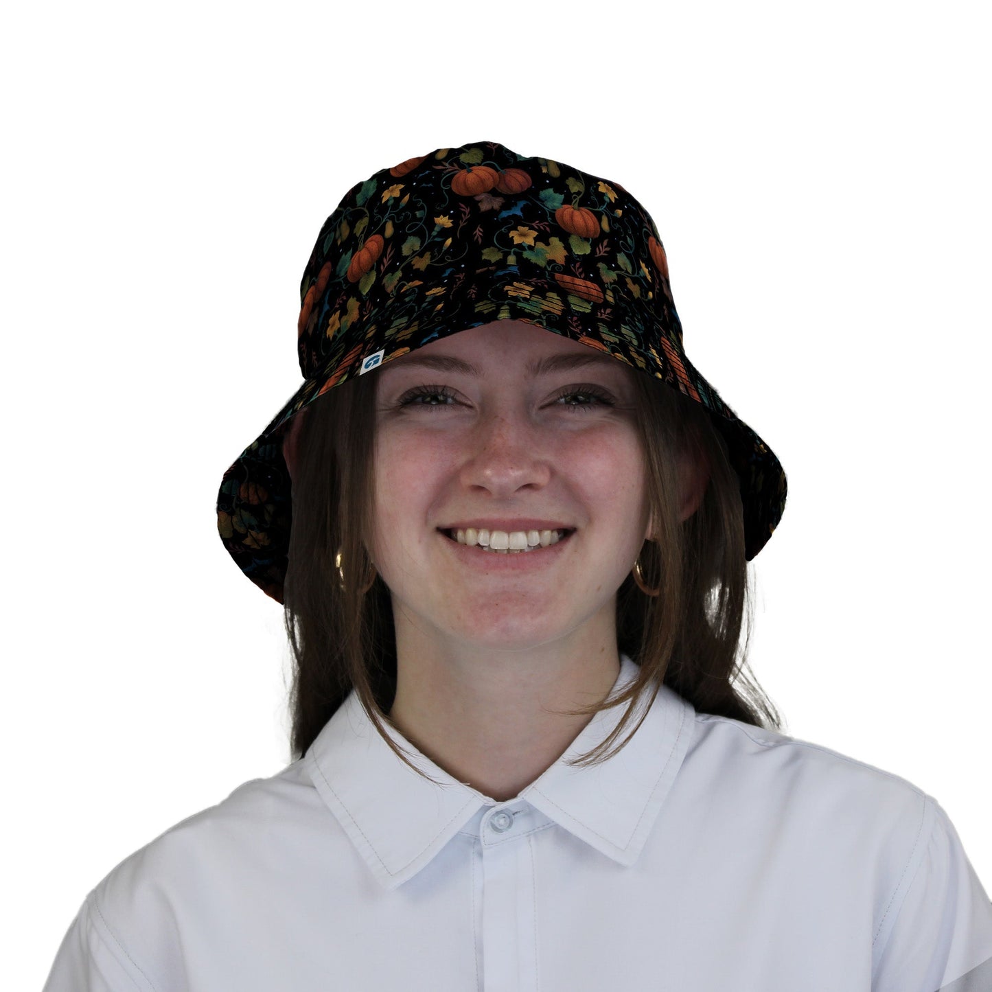 Pumpkin Bats Bucket Hat