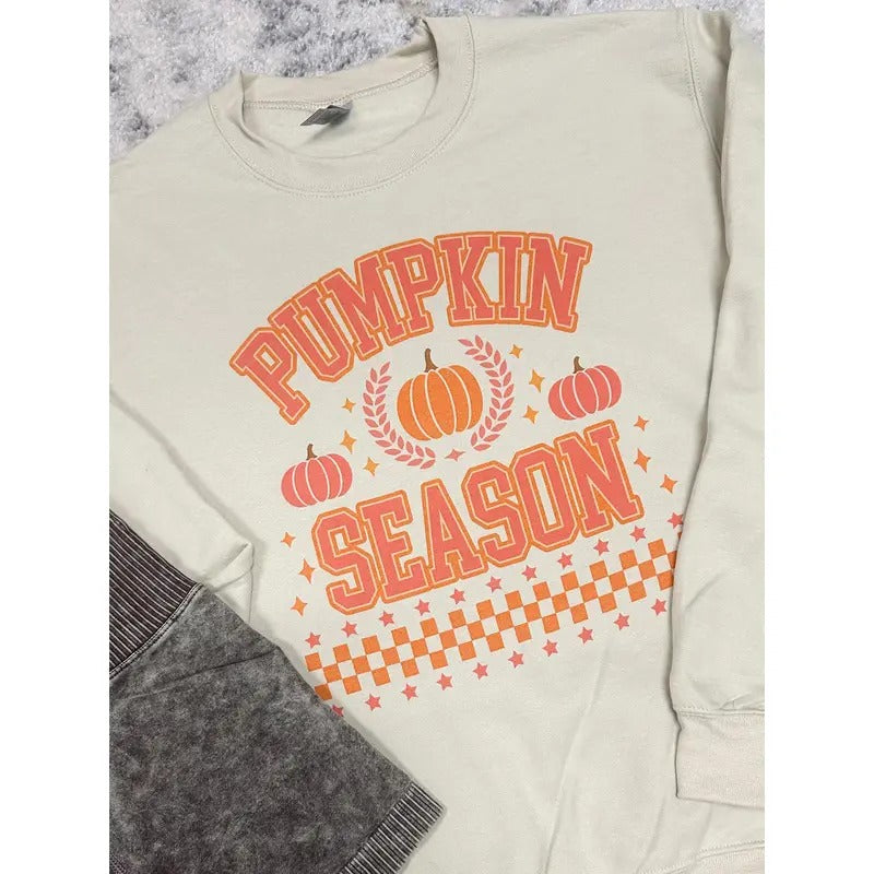 Pumpkin Season Graphic Top