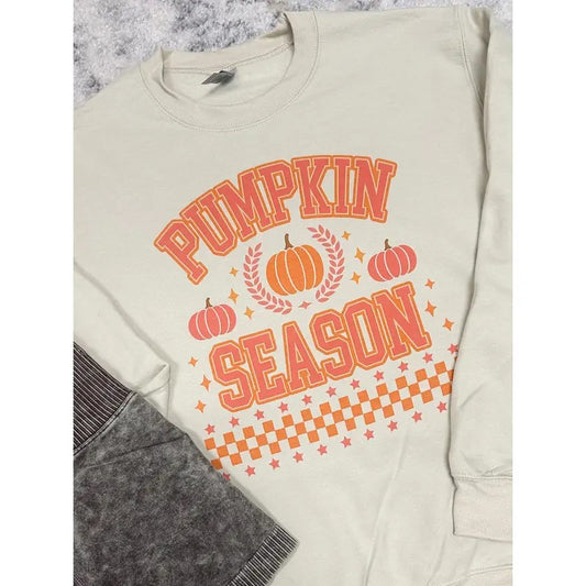 Pumpkin Season Graphic Top
