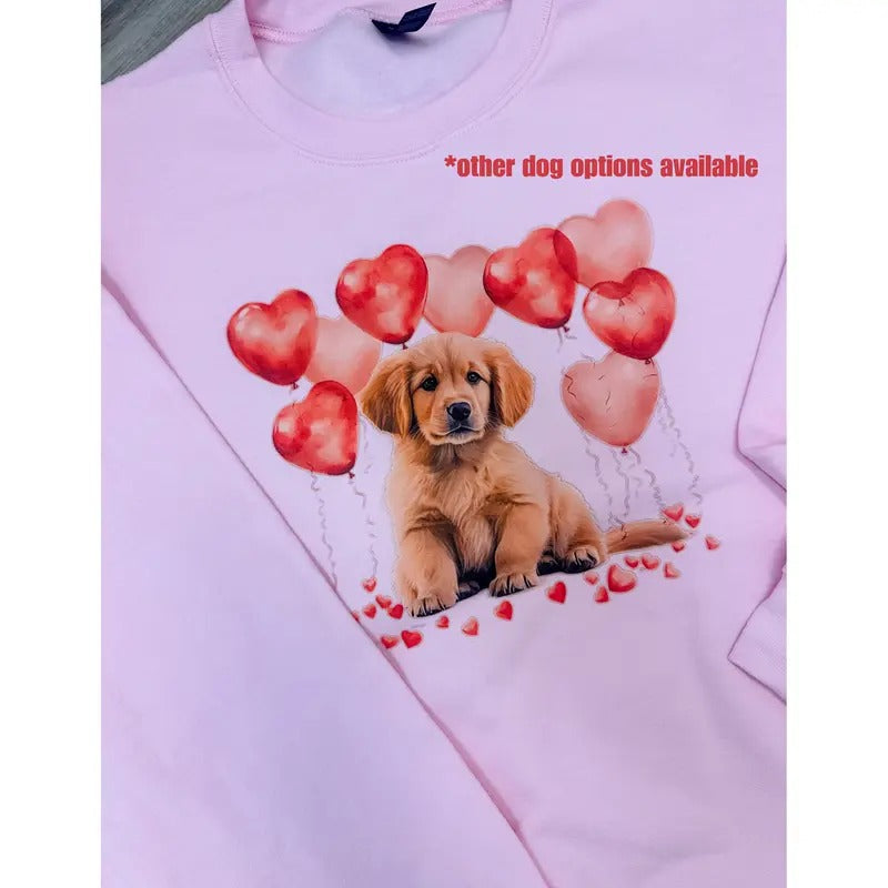 Puppy Love Graphic Top