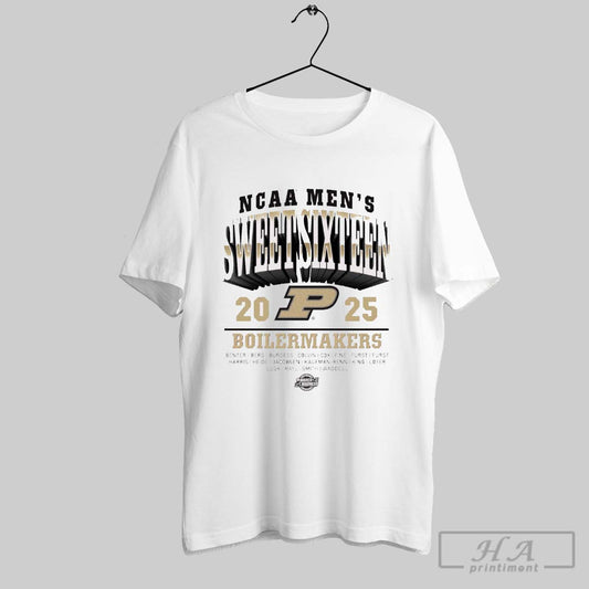 Purdue Boilermakers Basketball 2025 Ncaa Mens Sweet Sixteen March Madness Benter Berg Burgess Colvin Coxi
