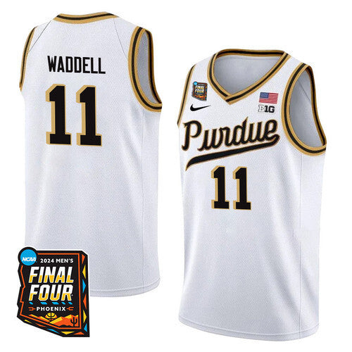 Purdue Boilermakers #11 Brian Waddell 2024 Final Four Patch