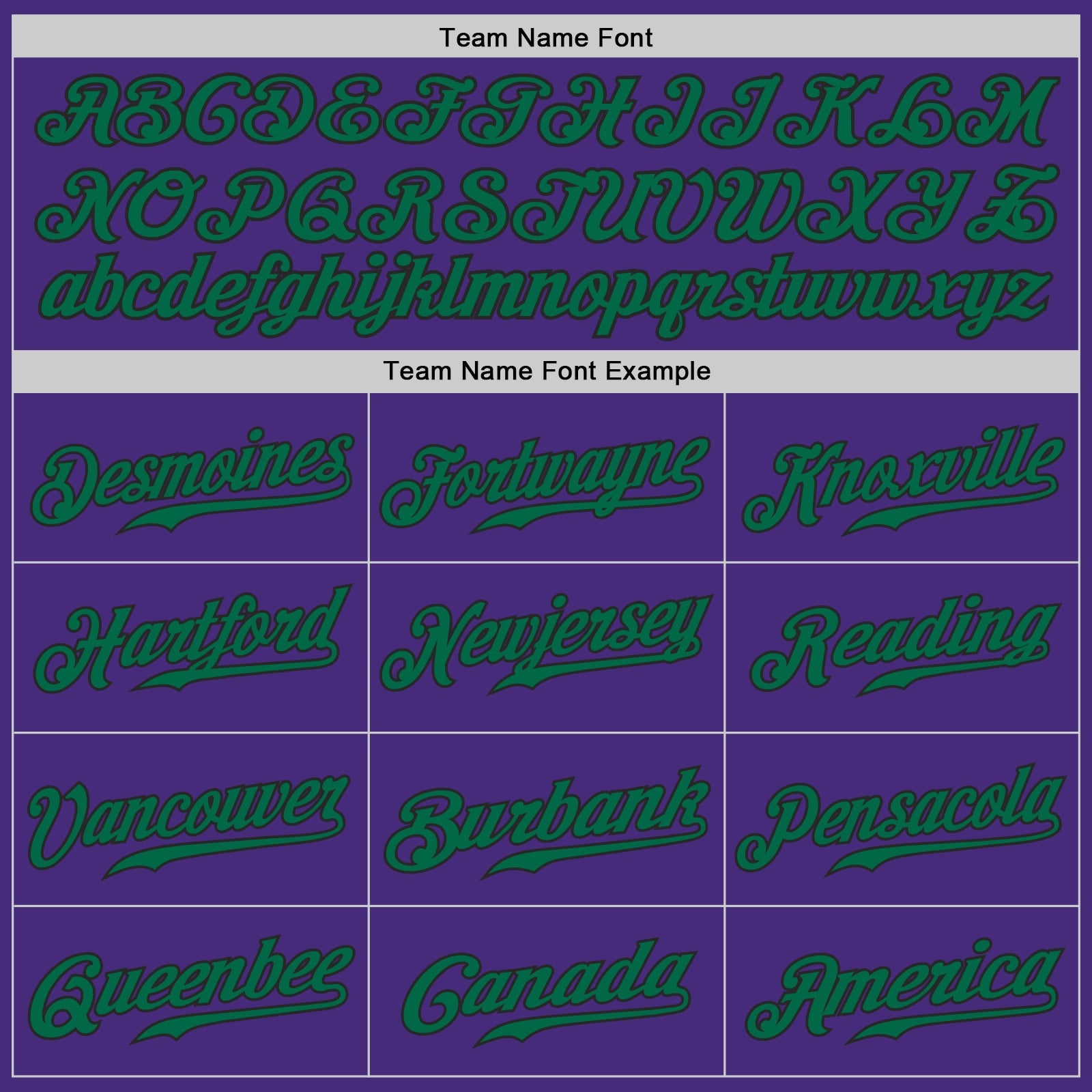 Custom Purple Kelly Green-Black Authentic Baseball Jersey