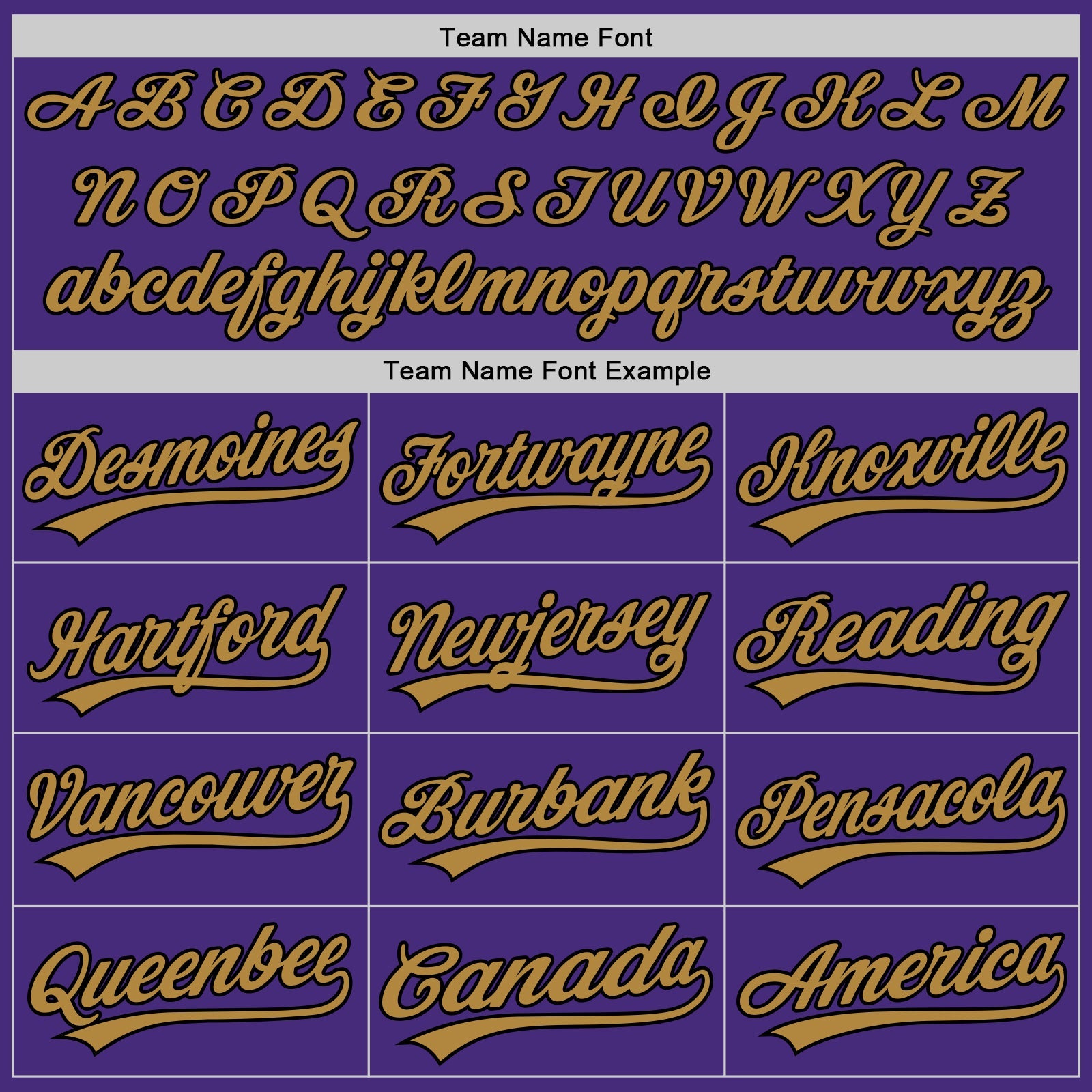 Custom Purple Black-Old Gold Authentic Baseball Jersey