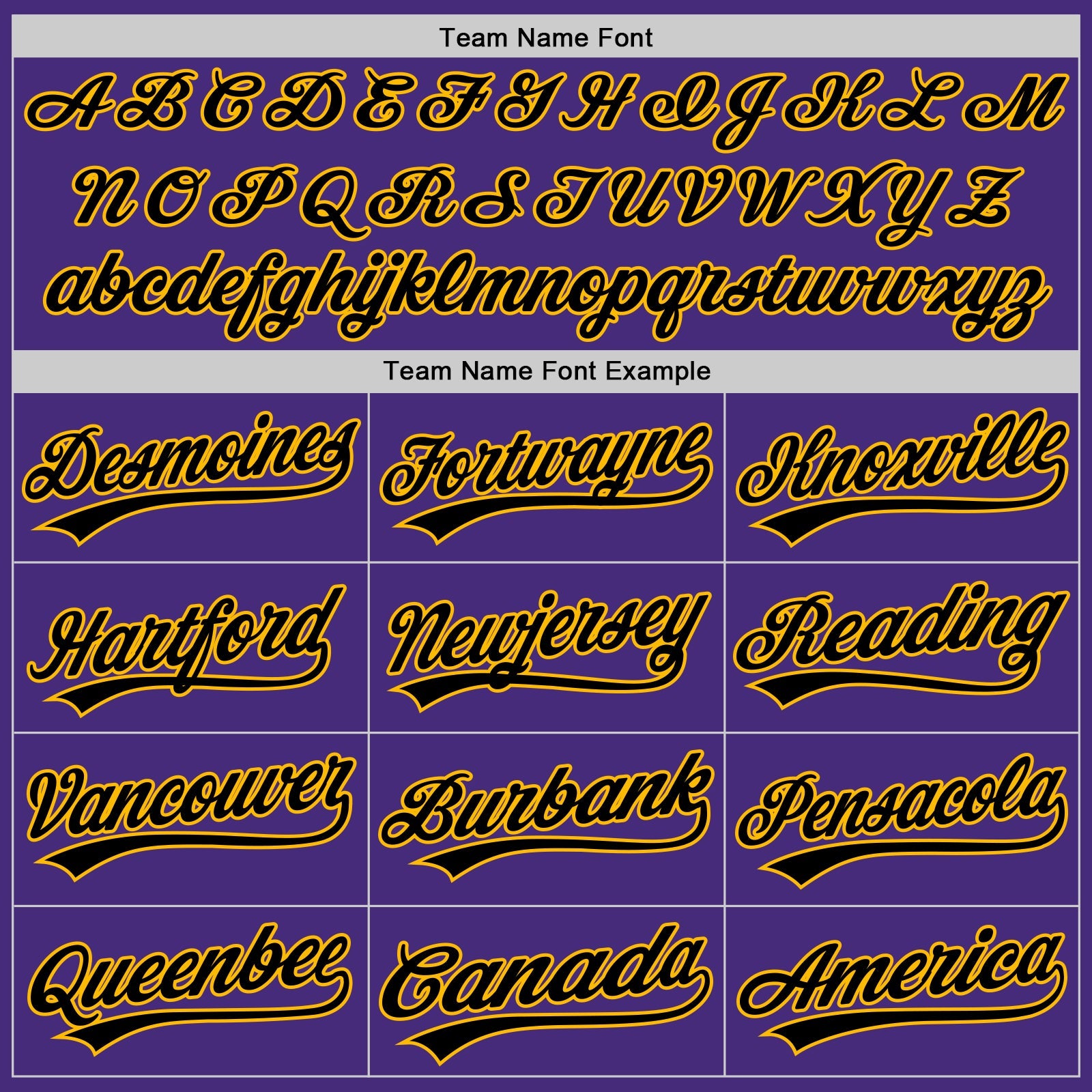 Custom Purple Black Pinstripe Black-Gold Authentic Baseball Jersey