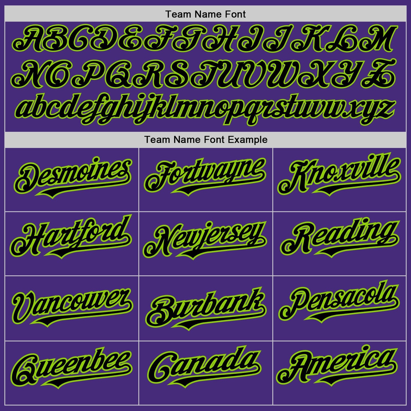 Custom Purple Black-Neon Green Authentic Baseball Jersey