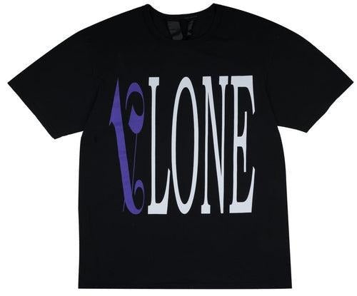 Vlone Palm Angels Tee Black/Purple Hoodie, Sweatshirt | InkThreadWorks.com
