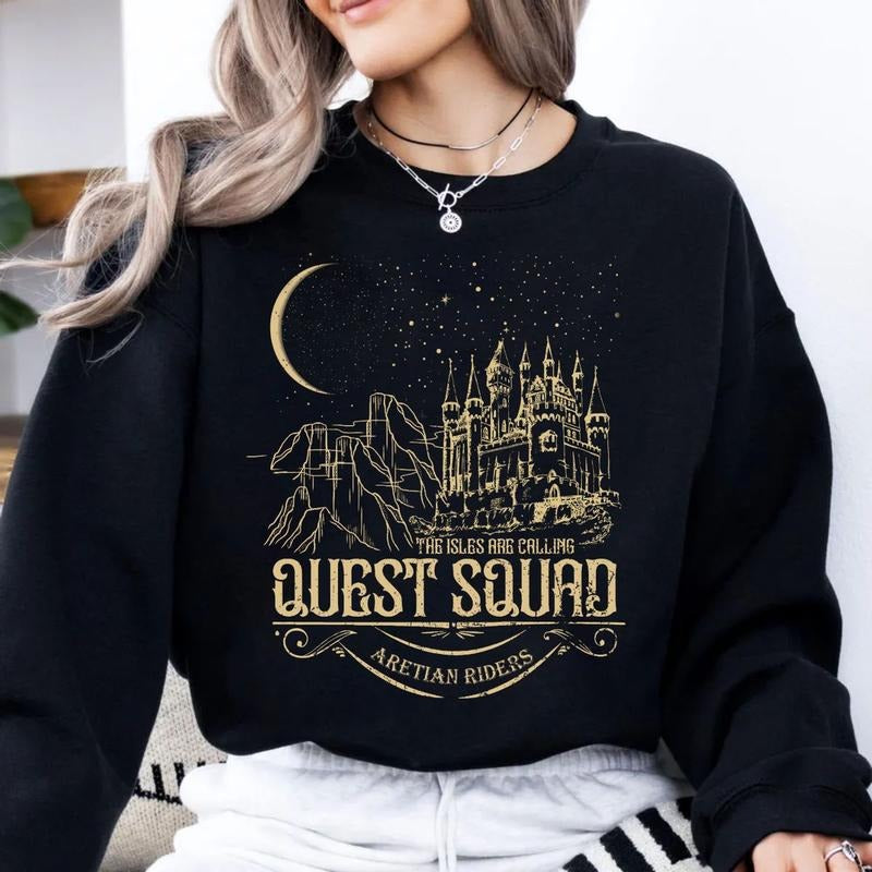 Quest Squad Dragon Riders Shirt, Quest Squad Onyx Storm Shirt, Riorson House Tee, Fantasy Reader Gift, Basgiath War...