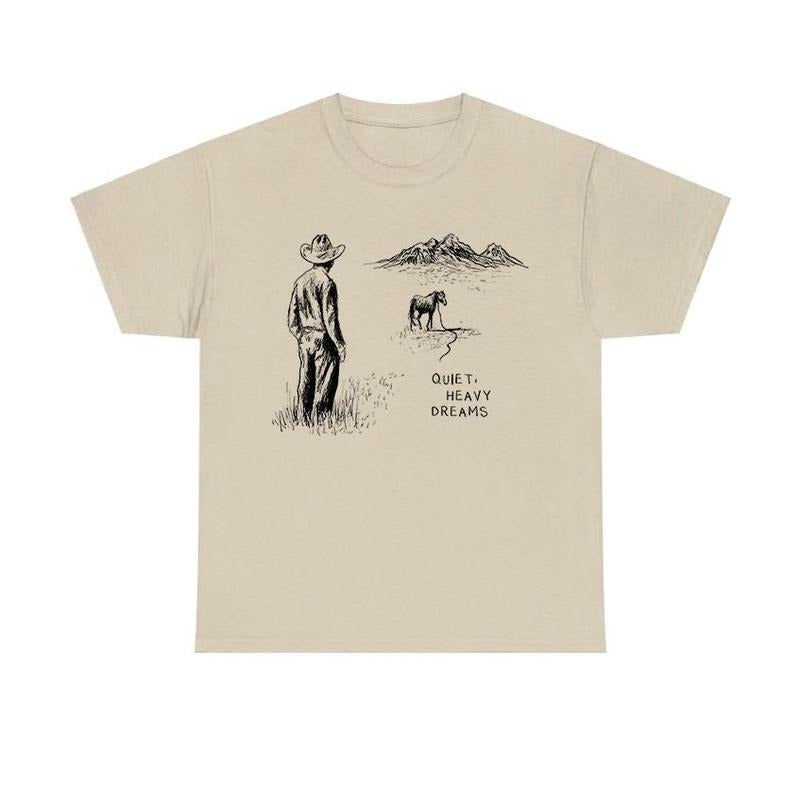Quiet Heavy Dreams Album Unisex Shirt, Country Music Shirt Gift for men and women Hoodie, Sweatshirt | InkThreadWorks.com