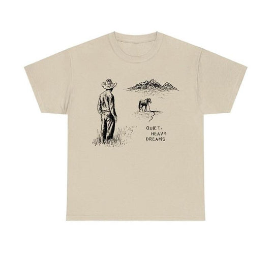 Quiet Heavy Dreams Album Unisex Shirt, Country Music Shirt Gift for men and women Hoodie, Sweatshirt | InkThreadWorks.com