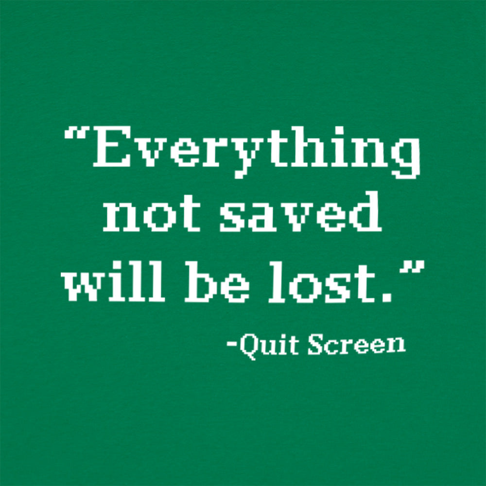 Quit Screen