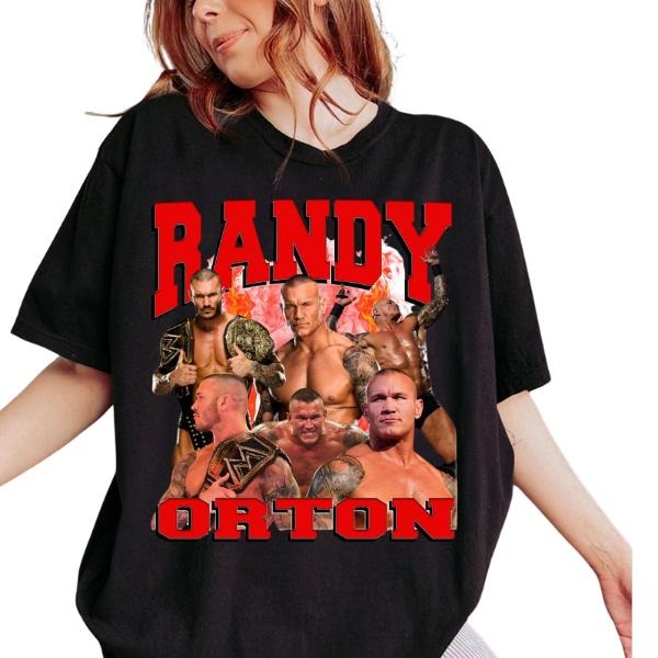 RANDY ORTON T-Shirt_Cotton T-Shirt, Perfect Tee, Gifts For Boyfriend and Girlfriend T-Shirt Hoodie, Sweatshirt