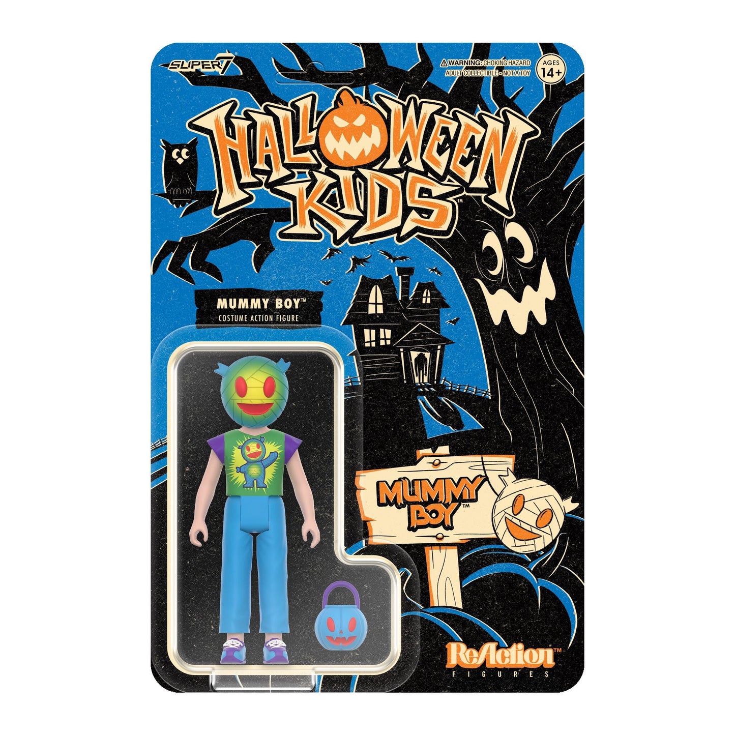 Halloween Kids ReAction - Mummy Boy (Graphic Tee - Super7) Style001