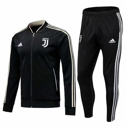REAL MAD BLACK STRIPE SLEEVE LONG ZIP TRAINING 1