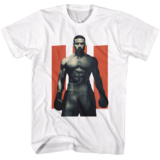 Rocky - Creed And Iii - American Classics - Solid White Adult Short Sleeve T-Shirt