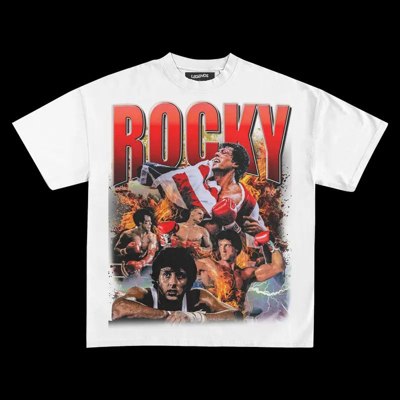 ROCKY BALBOA VINTAGE TEE Hoodie, Sweatshirt | InkThreadWorks.com