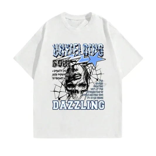 ROMWE Anime Men's Two-Dimensional Printed Loose T-Shirt Is Suitable For Daily Spring Tshirt, Sweatshirt,Hooodie  Size S- 3XL,Gift For Women Top Casual