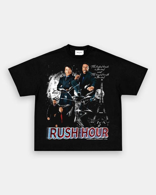 RUSH HOUR V2 TEE Trending Movie T shirt Vintage 90s T-shirt gift for Movie fans gift for him gift for her unisex T-shirt Urbanwear Shirt