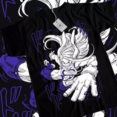 Rabbit Hero T-Shirt My Hero Academia Mirko Rumi Usagiyama Anime Girl All Size Hoodie, Sweatshirt | InkThreadWorks.com
