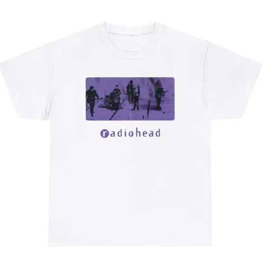 Radiohead Band T-Shirt Electronic 90s Emo rock Brand Classic Streetwear Tshirt