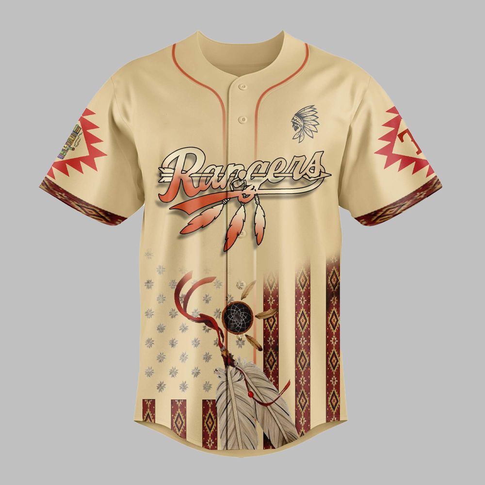 Rangers Native American Jersey 2025 - Grishko.com