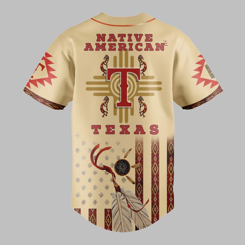 Rangers Native American Jersey 2025 - Grishko.com