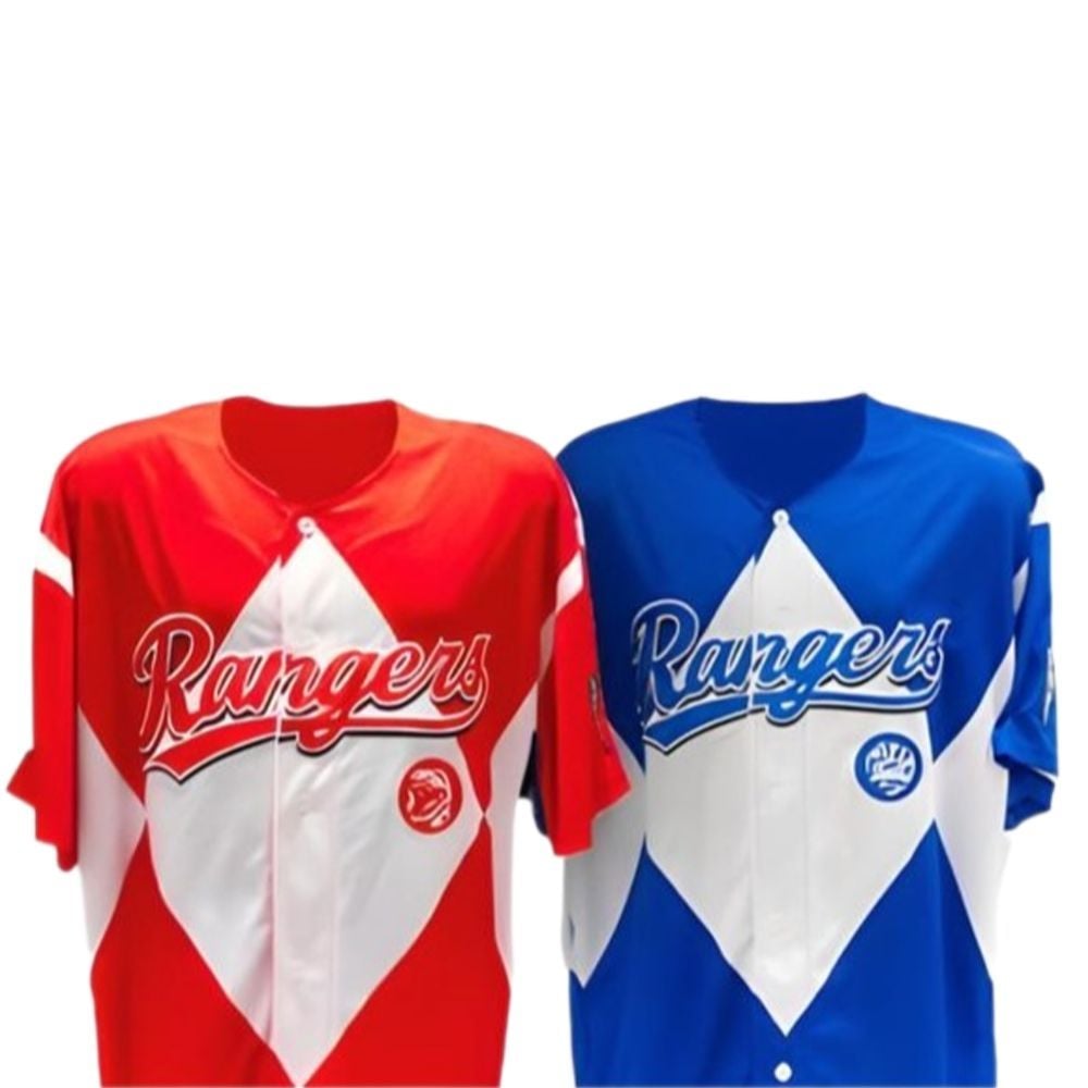 Rangers Power Rangers Night Jersey 2025 Giveaway - Grishko.com