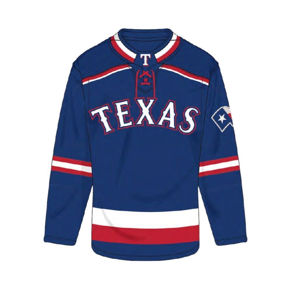 Rangers Texas Rangers Hockey Jersey Giveaway 2025 - Grishko.com