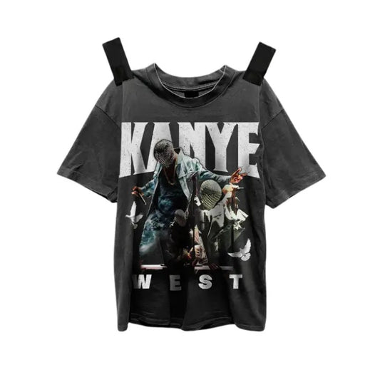 Rap Star High Street Trend-Ye-Old Retro Character Print Tshirt, Sweatshirt, Hoodie Size S- 3XL,Gift For Women Top...