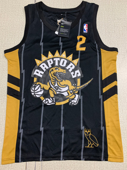 Raptors 2# Black XOVO Jersey Style 2