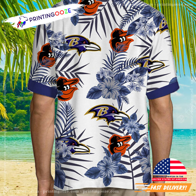 Ravens Orioles Hawaiian Shirt