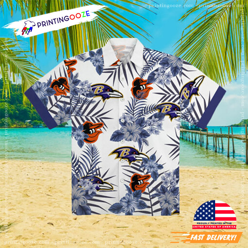 Ravens Orioles Hawaiian Shirt
