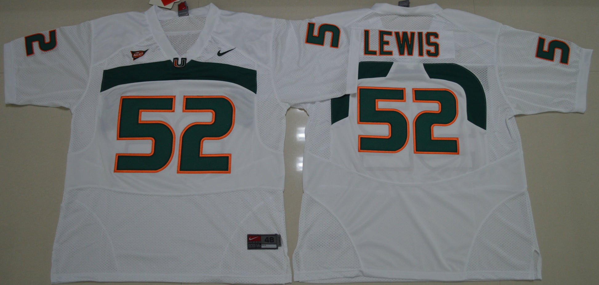 Ray Lewis 52 White