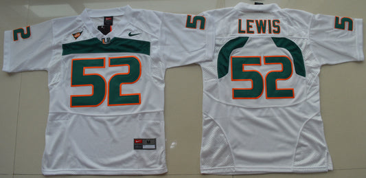 Ray Lewis 52 Youth White