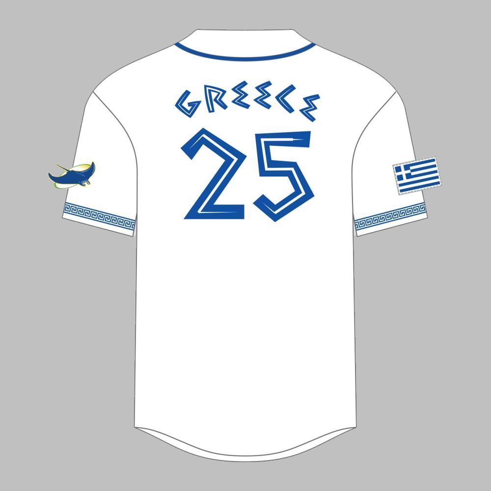 Rays Greek Heritage Jersey 2025 Giveaway - Grishko.com