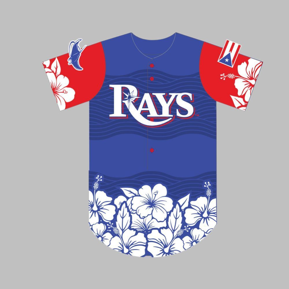 Rays Puerto Rican Heritage Jersey 2025 Giveaway - Grishko.com