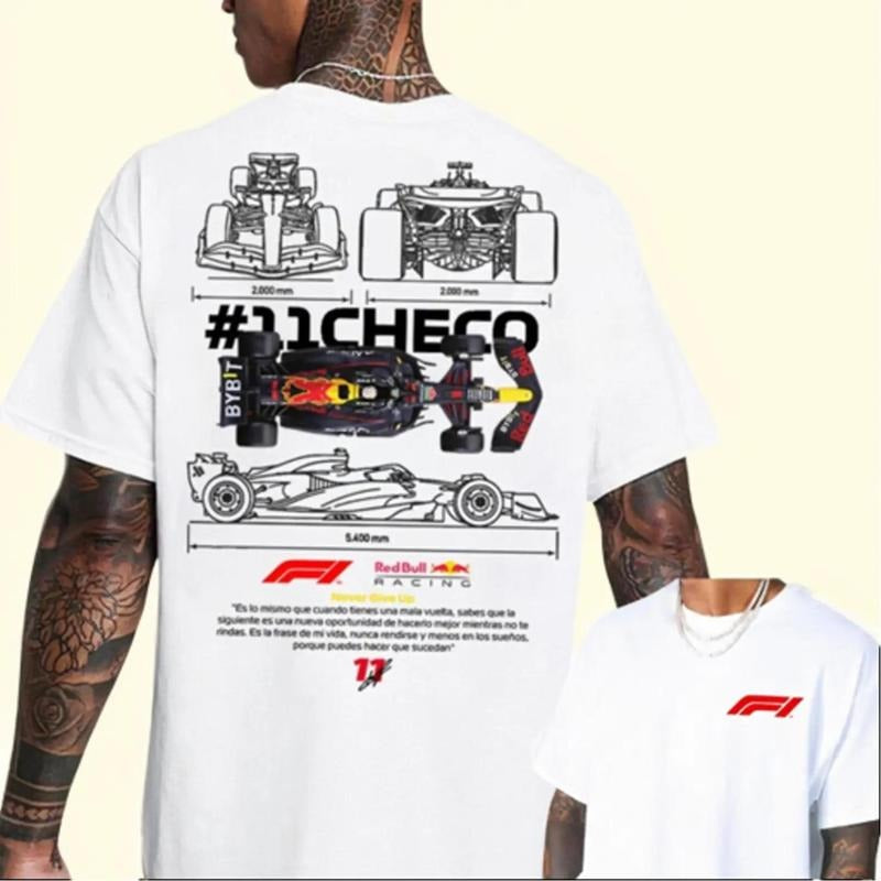 Red Bull Racing T-shirt DRG, RB 11 Checo T-Shirt DRG, 11 Checo T-shirt, Red Bull Racing Formula 1 Team T-Shirt, Car T-shirt, Red Bull Racing Aesthetic T-Shirt DRG, Car Graphic Tees, Cars F1 Merch, Trendy T-Shirt