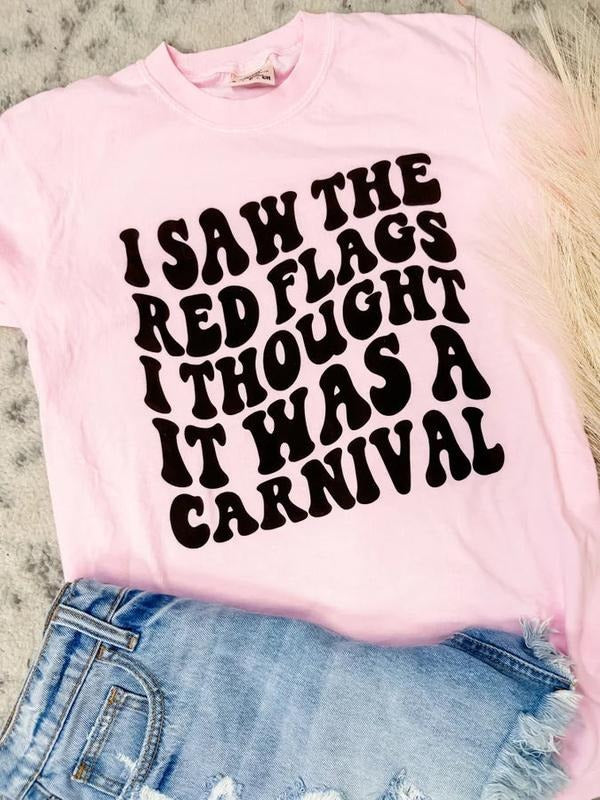 Red Flags Graphic Tee