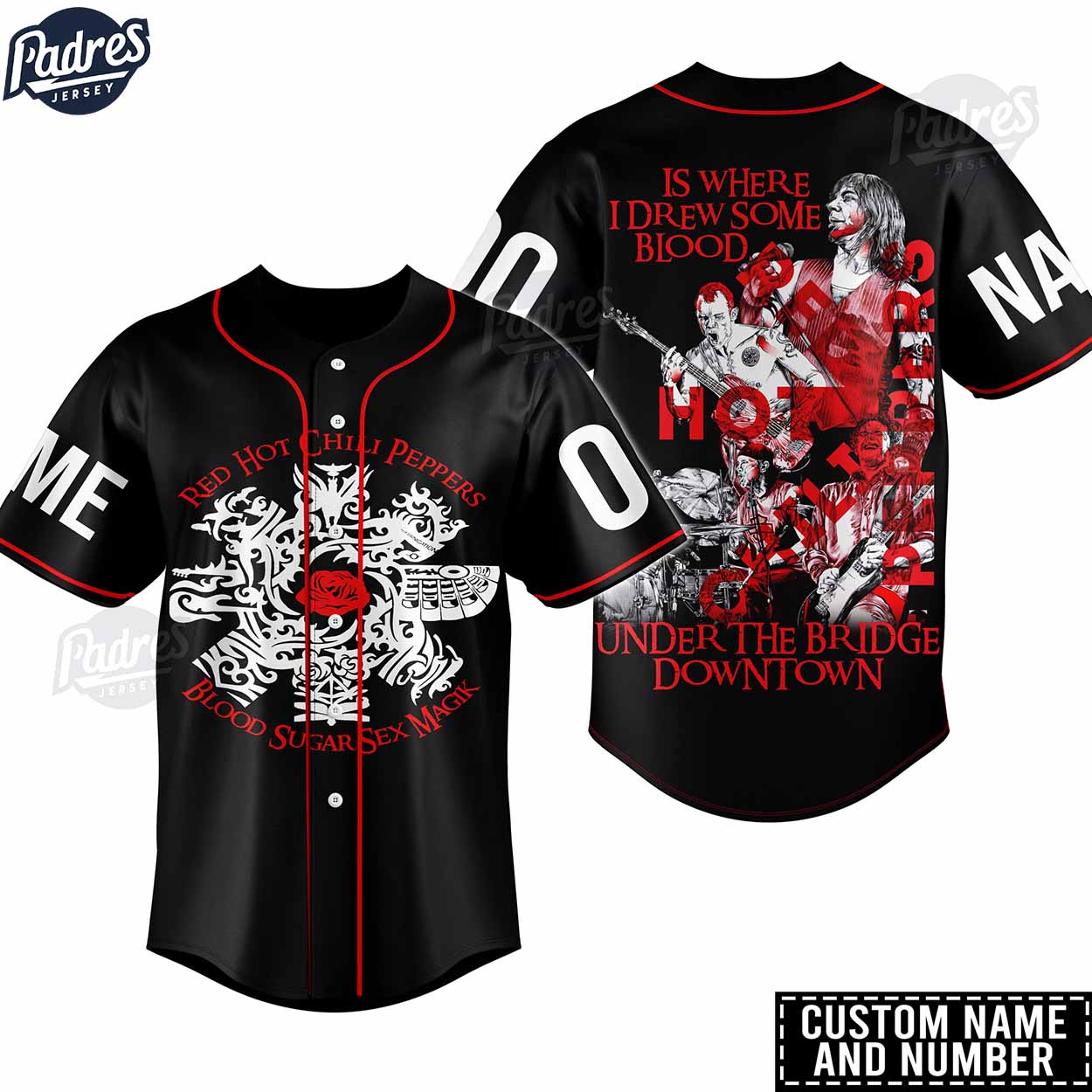 Red Hot Chili Peppers Baseball Jersey Style - Padres Jersey Oasis: Elevate Your Baseball Style Game
