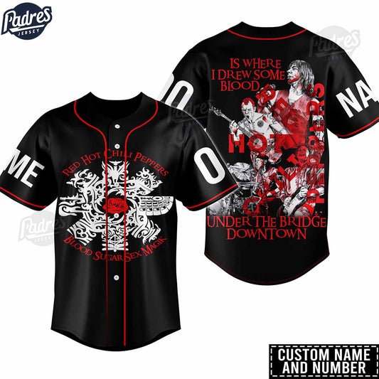 Red Hot Chili Peppers Baseball Jersey Style - Padres Jersey Oasis: Elevate Your Baseball Style Game