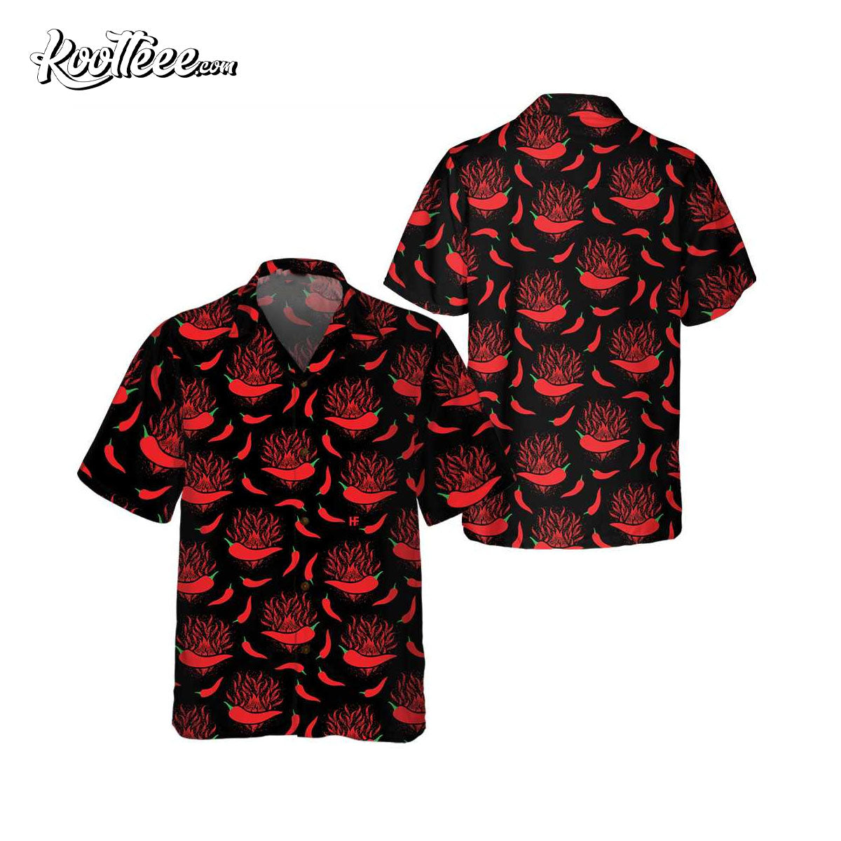 Red Hot Chilli Pepper Funny Hawaiian Shirt