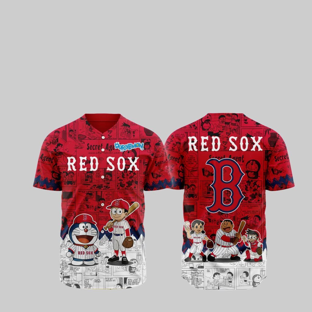 Red Sox Doraemon Jersey 2025 - Grishko.com