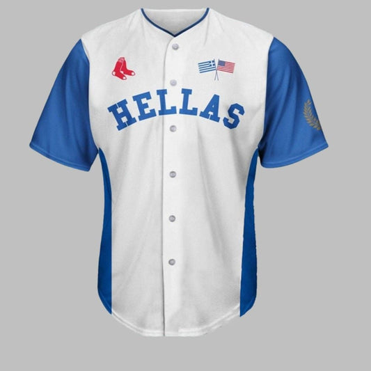 Red Sox Greek American Celebration Jersey 2025 Giveaway - Grishko.com