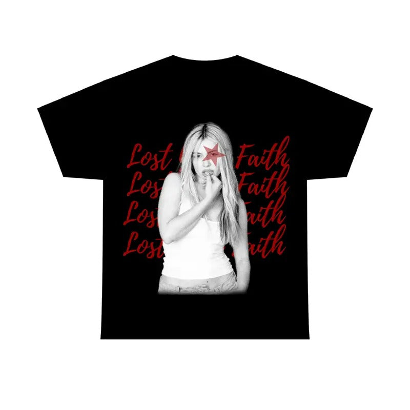 Red Star Lostyourfaith Tee Shirt, Avaaa Gift Fans Tee Cotton Fabric Hoodie, Sweatshirt | InkThreadWorks.com